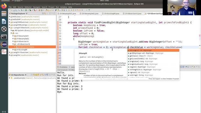PBwJ: OO Thinkin, Liang Ch 10 Exercise 18 Longer video смотреть онлайн