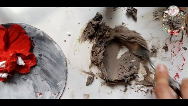 Sculpture paste flowers,How to make flowers with sculpture paste Poppy flower with sculpture paste смотреть онлайн
