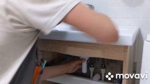 Сифон для раковины McAlpine MRW2L, 1 1/4-32 мм, с выпуском.