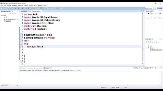 File Stream with Example смотреть онлайн