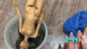 Пересадка головы кукле Барби ???Гибретизация ???