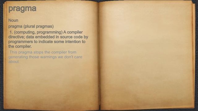 What does pragma mean? смотреть онлайн