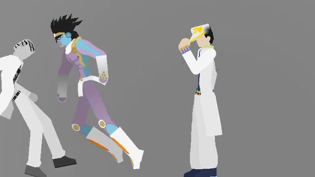 JoJo's Bizarre Adventure| Kira Beatdown | Stick nodes смотреть онлайн