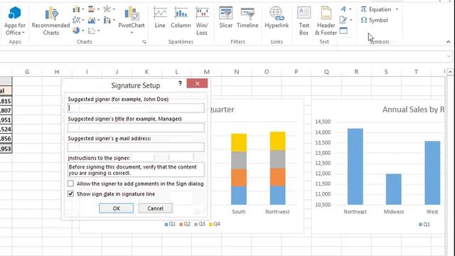 How to Put a Signature on Microsoft Excel : Microsoft Office Lessons смотреть онлайн