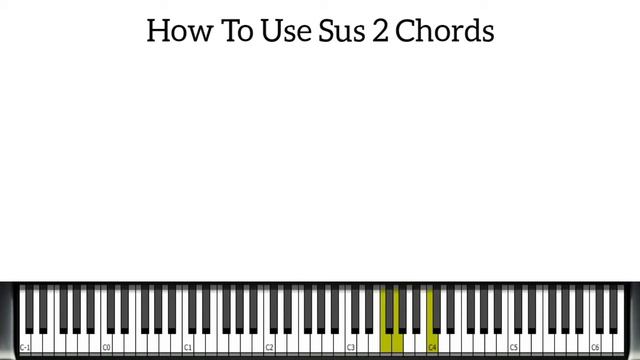 How To Use The Sus 2 Chord (Sus 2 Chords Piano Tutorial) смотреть онлайн