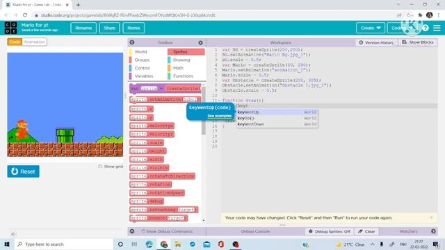 How to make Game | Develop Game in JavaScript | Learn Game Designing in JS | Make Mario Game смотреть онлайн