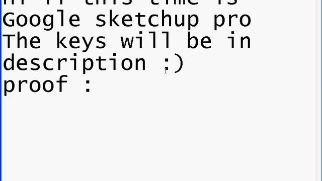 Google Sketch Up Pro serial смотреть онлайн