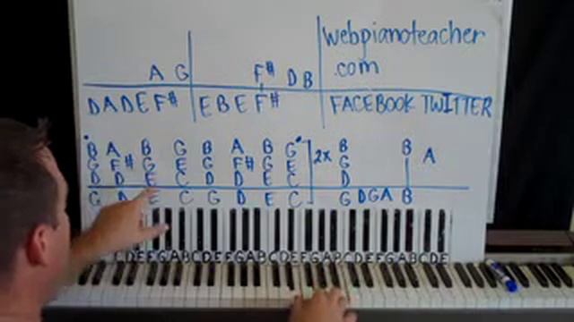 Piano Lesson Don't Stop Believing Version Shawn Cheek Tutorial смотреть онлайн