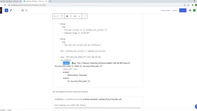 Ansible palybook - How to upload new IOS file to multiple Cisco devices for IOS upgrade смотреть онлайн