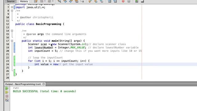Java Programming: Get the Lowest Number смотреть онлайн