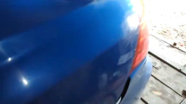 покраска авеа после бокового удара . часть 2