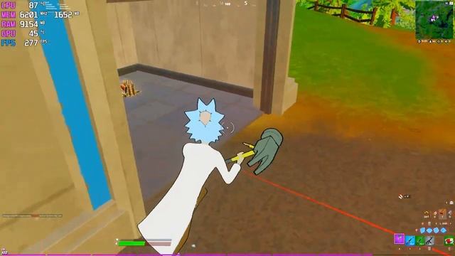 GTX 1660 SUPER 6GB | i5 10500 | FORTNITE LOW MESH 1080P смотреть онлайн