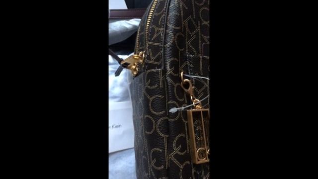 Calvin Klein Backpack Unboxing  Trendy Double Zip Preview || Marta In_Vogue_UK