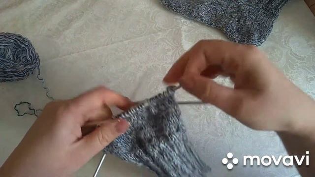 Пятка " Бумеранг " без укороченных рядов. МК. смотреть онлайн