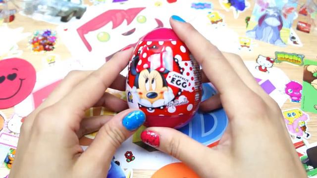 Mickey Mouse and Minnie Mouse SURPRISE Eggs With Goofy, Daisy, Donald, Pluto and More! смотреть онлайн