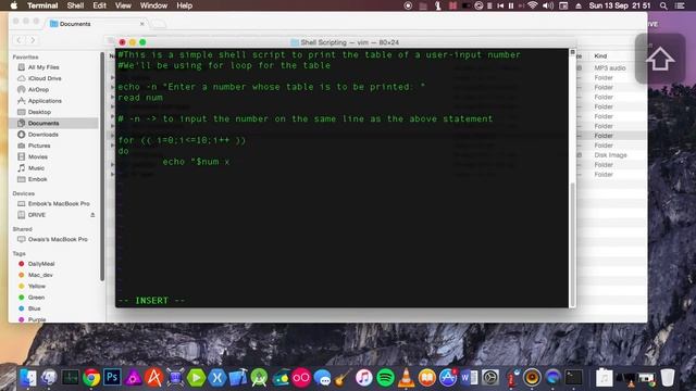 Write a simple shell script on Mac OS X смотреть онлайн