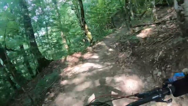 БАЙК ПАРК в Сочи ОТКРЫЛСЯ! Обзор новой зелёной трассы смотреть онлайн