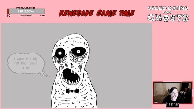 Renegade Game Time - Speed Dating for Ghosts (This Should Be Interesting...) смотреть онлайн