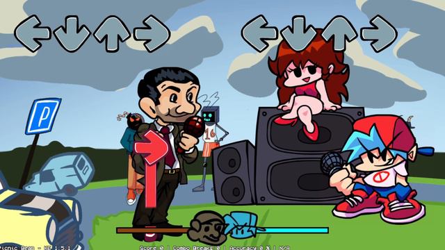 Friday Night Funkin | VS Mr. Bean ➤ НУ ТЫ ДАЁШЬ смотреть онлайн