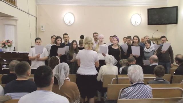 Молодежный хор г.Калуги - песня: "Вся земля хвалу поёт" (29.11.2020г.) смотреть онлайн