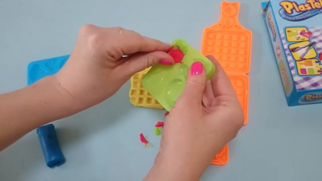 Plastelino zestaw gofry | Waffle Plastelino смотреть онлайн