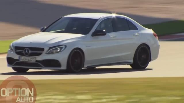 ★ New Mercedes C63 S AMG • 510 HP on Racetrack (Option Auto) смотреть онлайн