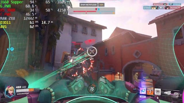 Overwatch 2: Ryzen 3600 + Nvidia 1660 Super (1080p Extreme) смотреть онлайн