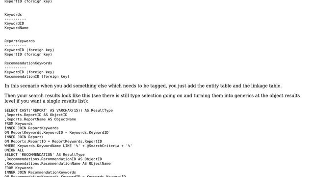 Databases: Database Design - different objects with shared tagging (3 Solutions!!) смотреть онлайн