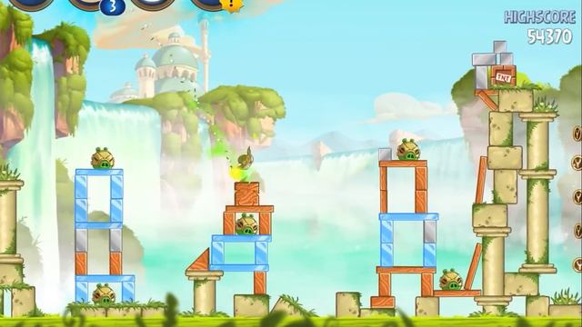 Angry Birds Star Wars 2 Level B1-15 Galactic Giveaway Coin Walkthrough смотреть онлайн