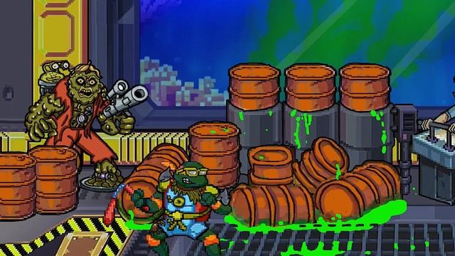 TMNT Shredder's Revenge - Waiting for Dimension Shellshock | Special Request with Ray Fillet Idea! смотреть онлайн