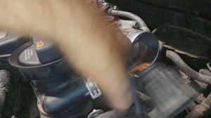 Чистка клапана ВКГ и дроссельной заслонки, адаптация ДЗ (VAG) 1.6 BSE