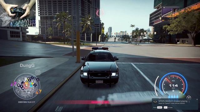 NFS Heat Police Car: Ford Crown Victoria смотреть онлайн