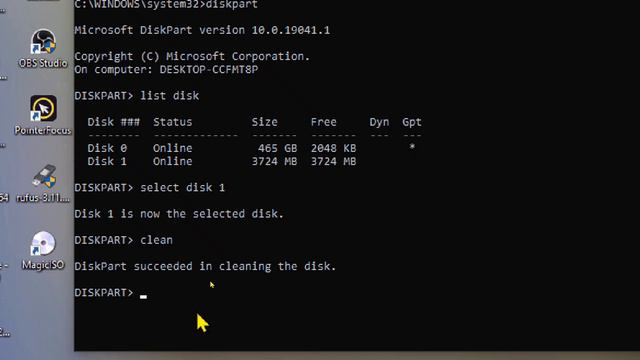 how to make bootable pendrive using cmd смотреть онлайн