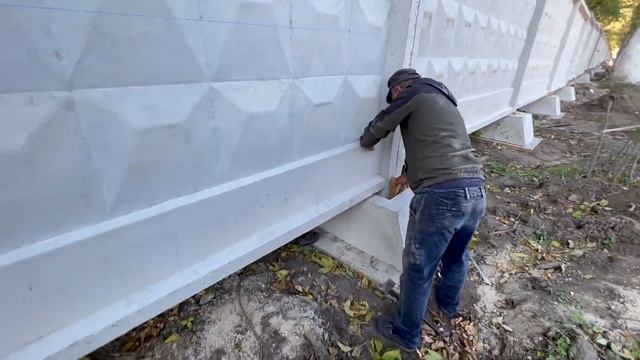 Монтаж заборов с фундаментами П6в (3пб40.20) смотреть онлайн
