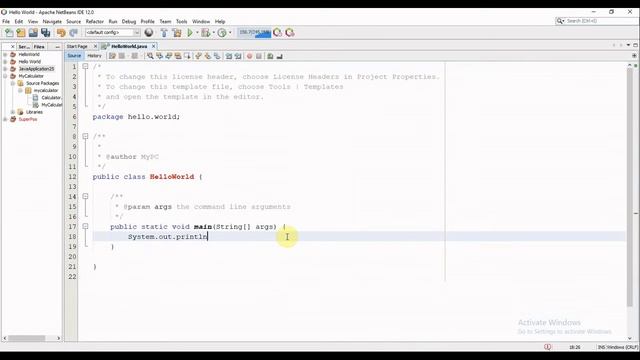 Hello World In NetBeans | Java Programming смотреть онлайн
