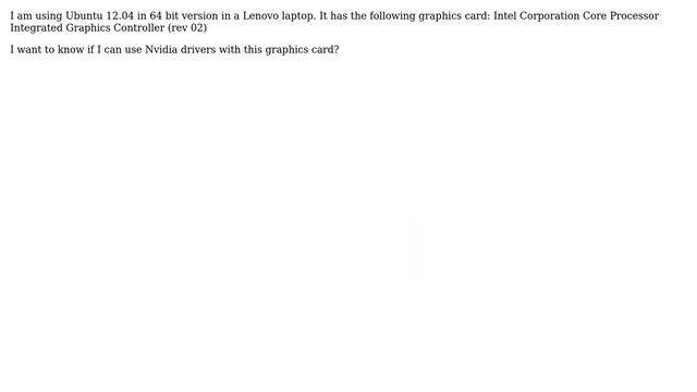 Ubuntu: I want to know about nvidia drivers and does they suit me смотреть онлайн
