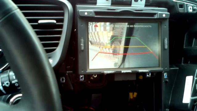 Подключение передней камеры на KIA Optima 2013 - Kiaoptimaclub.ru