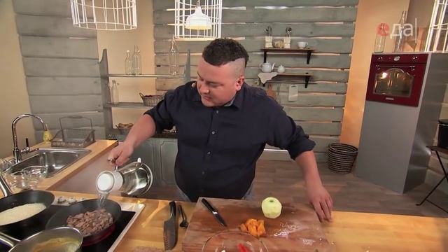 Индейка с фруктами и овощами в сладком соусе смотреть онлайн