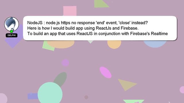 NodeJS : node.js https no response 'end' event, 'close' instead? смотреть онлайн