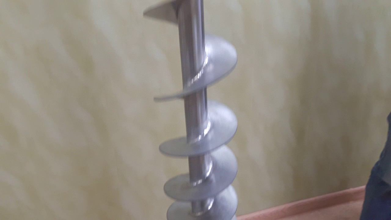 Шнек на заказ нержавеющая сталь Д 150 ЛАККК смотреть онлайн