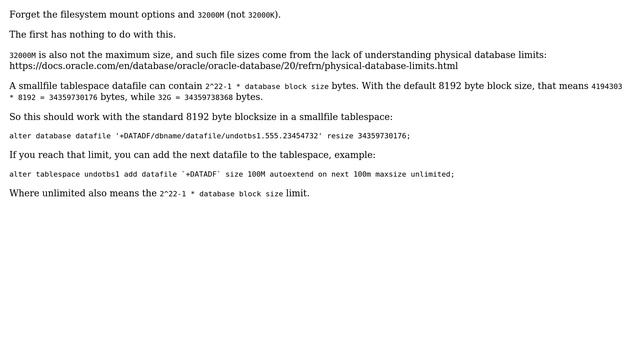 Databases: Resize smallfile tablespace - ORA-01144 (3 Solutions!!) смотреть онлайн