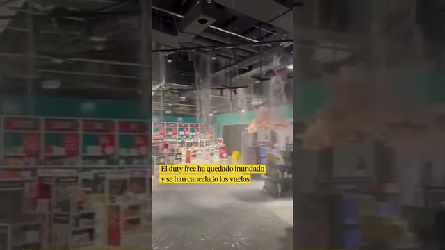 Аэропорт на испанской Мальорке после дождя смотреть онлайн