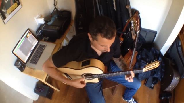 Solo Quiero Caminar - Paco de Lucia - Flamenco Guitar Ben Woods смотреть онлайн
