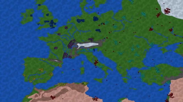 Rusted Warfare : Europe - 3 Players vs 2 AIs смотреть онлайн