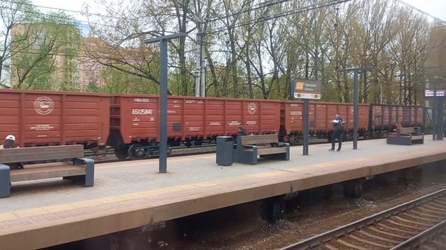 От пл. Славянский бульвар до ст. Голицыно на ЭД4М-0486 ЦППК за 30 минут ускоренным графиком смотреть онлайн