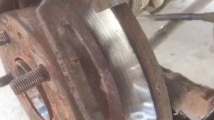 Mazda 626 замена подшипника задней ступицы