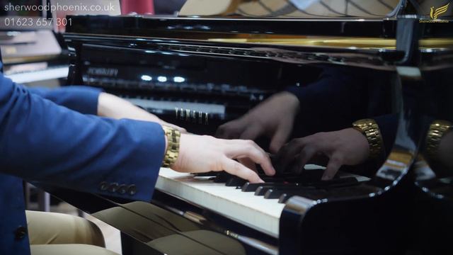 Yamaha C3 Black Baby Grand Piano, Serial No. 4520242 | Comparison Demonstration by Sherwood Phoenix смотреть онлайн