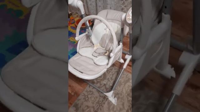 Стульчик для кормления качели Xo Kid Tena beige беж смотреть онлайн