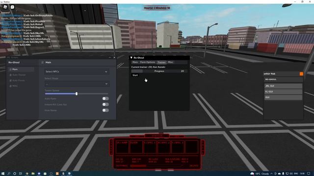 Roblox Ro-Ghoul HACK / SCRIPT GUI | OP Auto Farm, Max Stats & More!!! ( 3 SCRIPTS ) смотреть онлайн