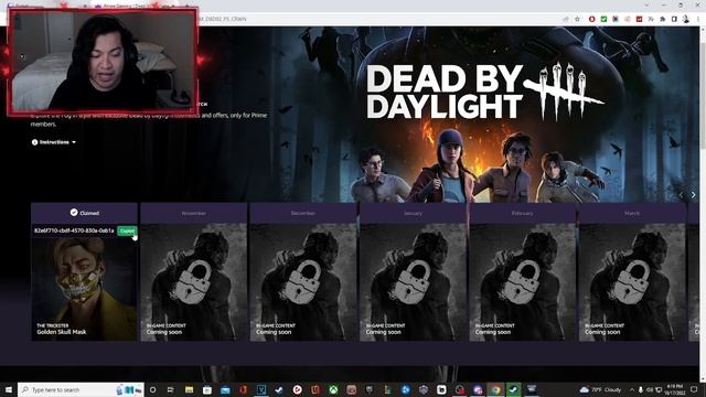 How to Get Your FREE Trickster Golden Skull Mask! - Dead by Daylight смотреть онлайн